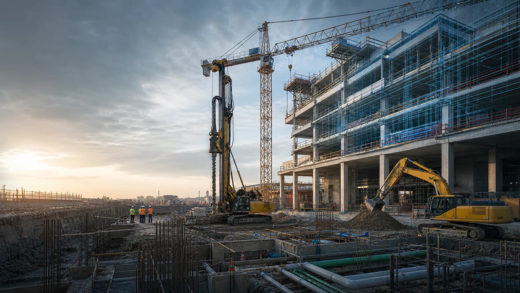 Guidage de Construction Background