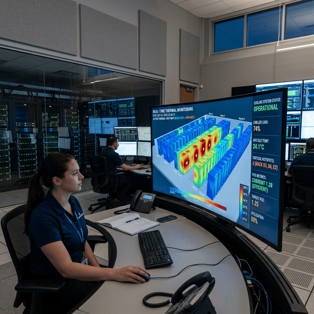 Monitoraggio termico data center