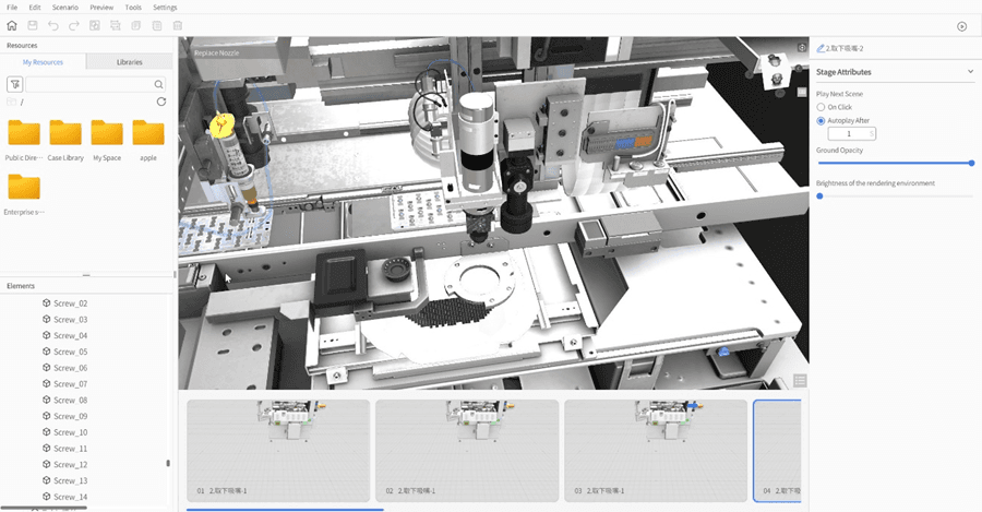 Simulation de processus basée sur la physique pour packaging et lignes de production