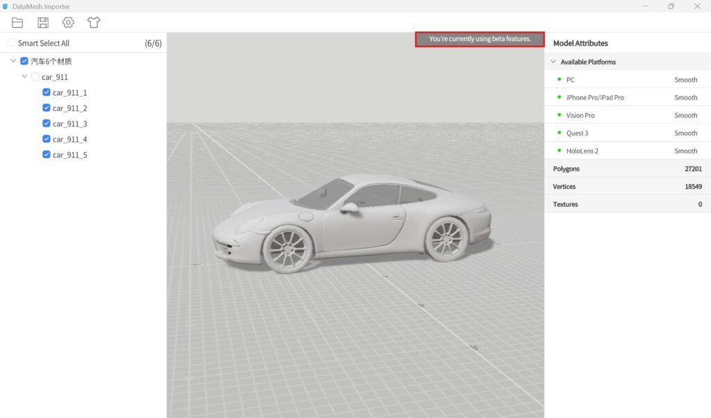 importer_figure_22_enable_beta_features | DataMesh