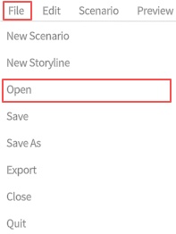 studio_figure_37_open_scenario_from_file_menu | DataMesh