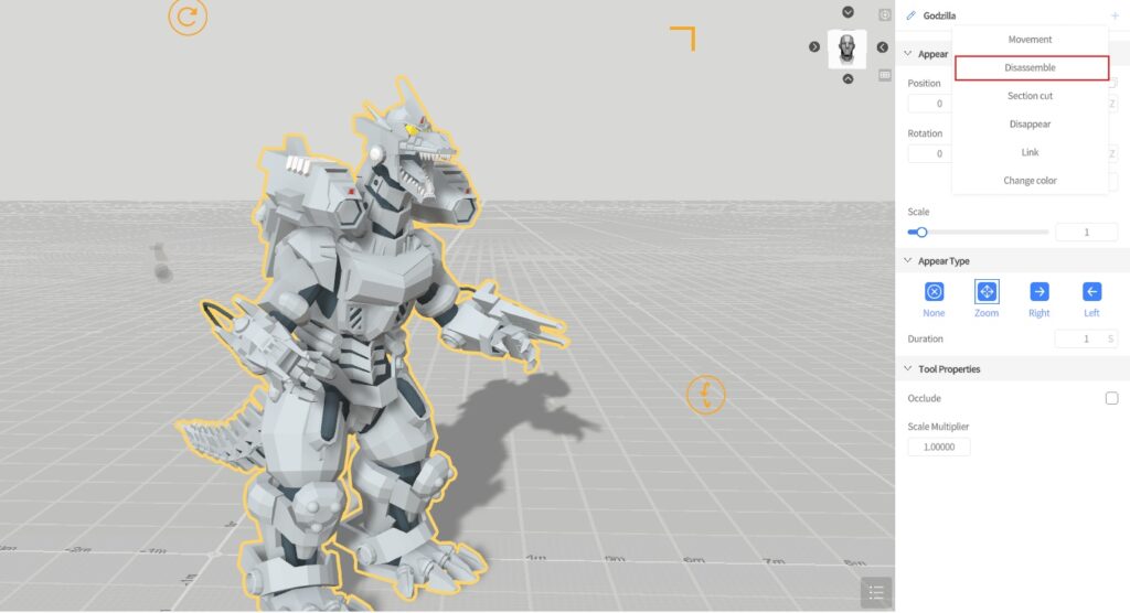 studio_figure_138_add_disassemble_action | DataMesh