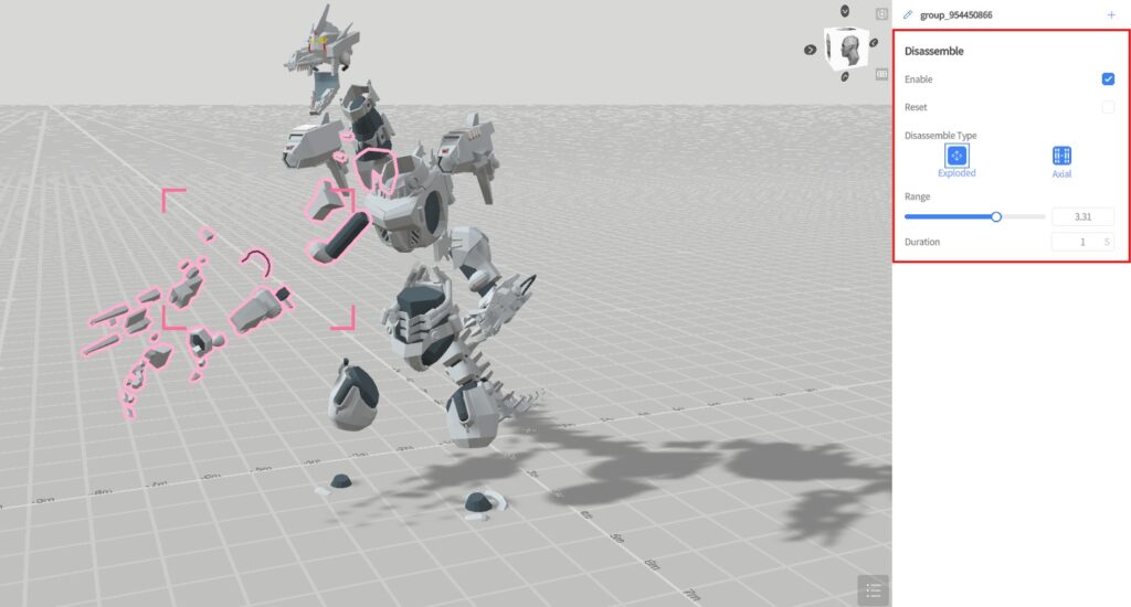 studio_figure_143_configure_disassemble_effect | DataMesh