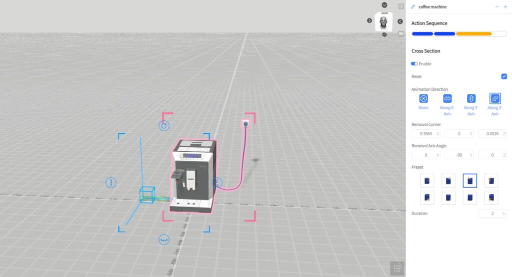 studio_figure_152_section_cut_setting | DataMesh