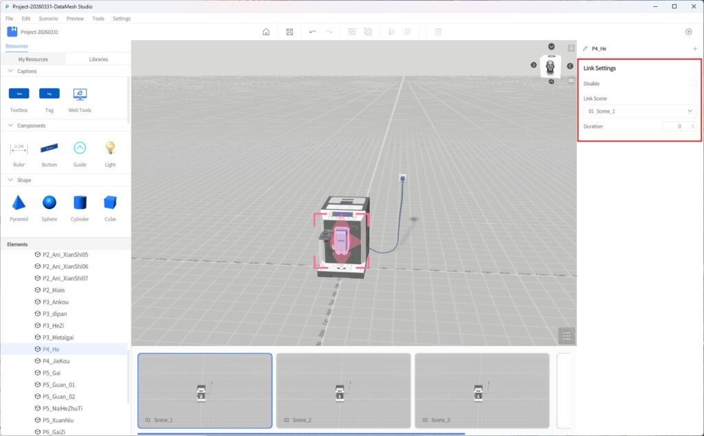 studio_figure_154_link_settings | DataMesh